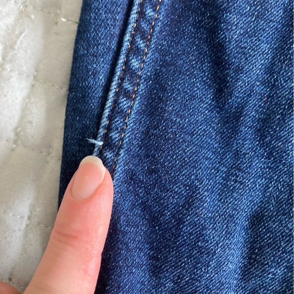 Madewell Curvy Perfect Vintage Jean, sz 26, Dark Wash - Picture 5 of 10